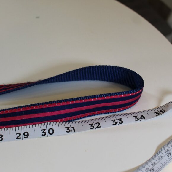 Up Country Dog Leash with D-ring Pink Striped Made In USA 5 Foot Lead excellent - Picture 4 of 6